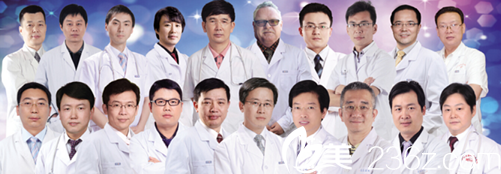 在杨子伟院长带领下的亳州东方美莱坞整形美容的医生团队