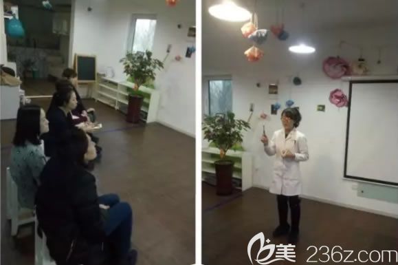 北京维恩王妍主任给家长们讲解儿童口腔护理知识